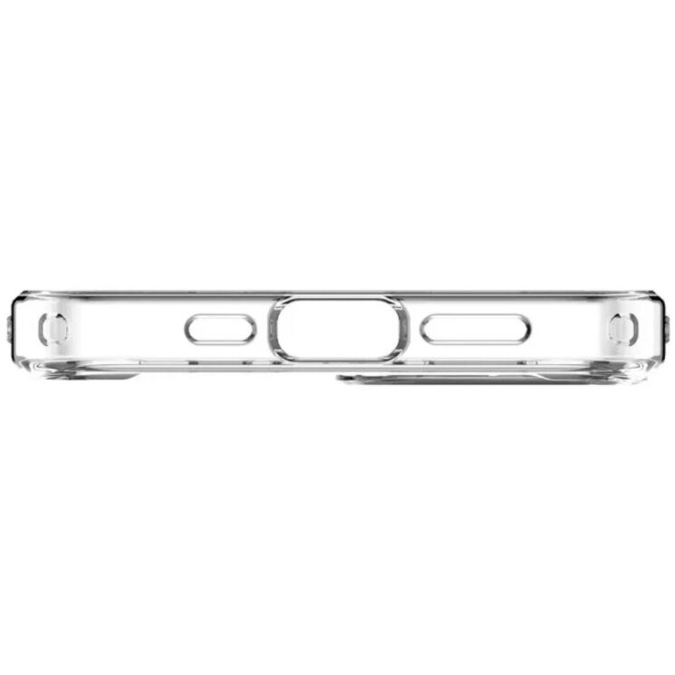Защитный чехол Spigen Crystal Hybrid для iPhone 13 (ACS03560) - Crystal Clear: фото 5 из 6