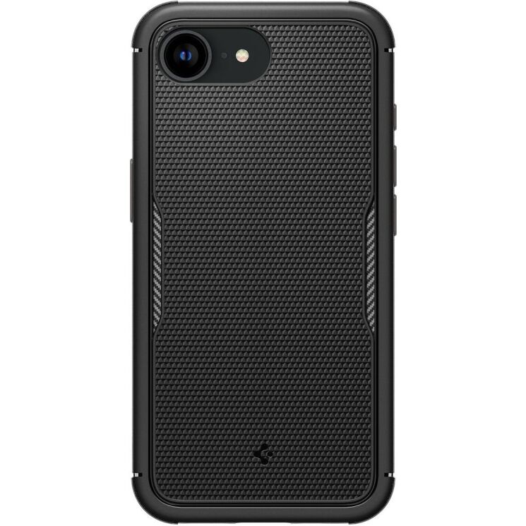 Защитный чехол Spigen (SGP) Core Armor Mag для Apple iPhone 16e (ACS09126) - Matte Black: фото 2 из 9