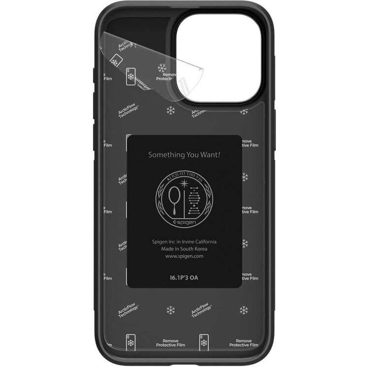 Защитный чехол Spigen (SGP) Cryo Armor для Apple iPhone 15 Pro Max - Blue: фото 9 из 18