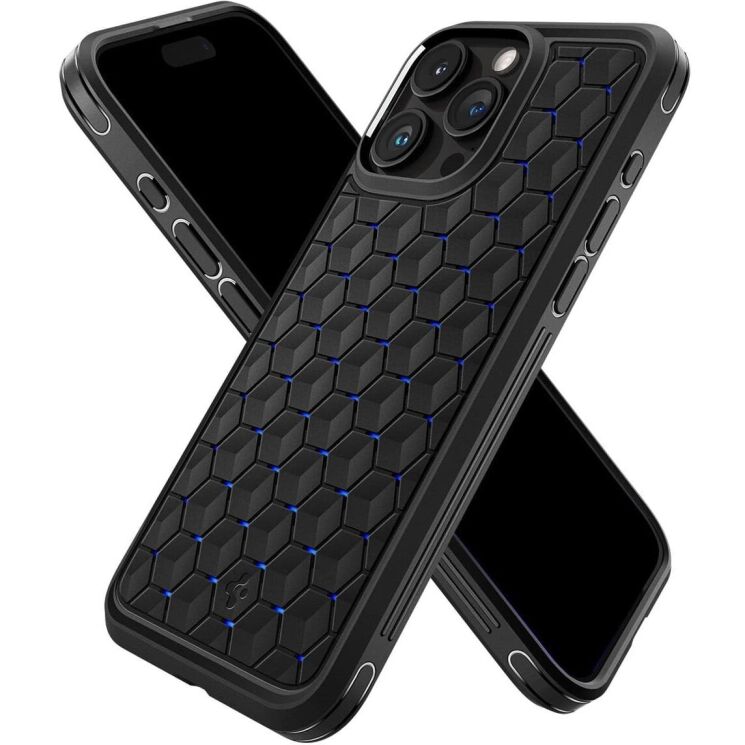 Защитный чехол Spigen (SGP) Cryo Armor для Apple iPhone 15 Pro Max - Blue: фото 2 из 18