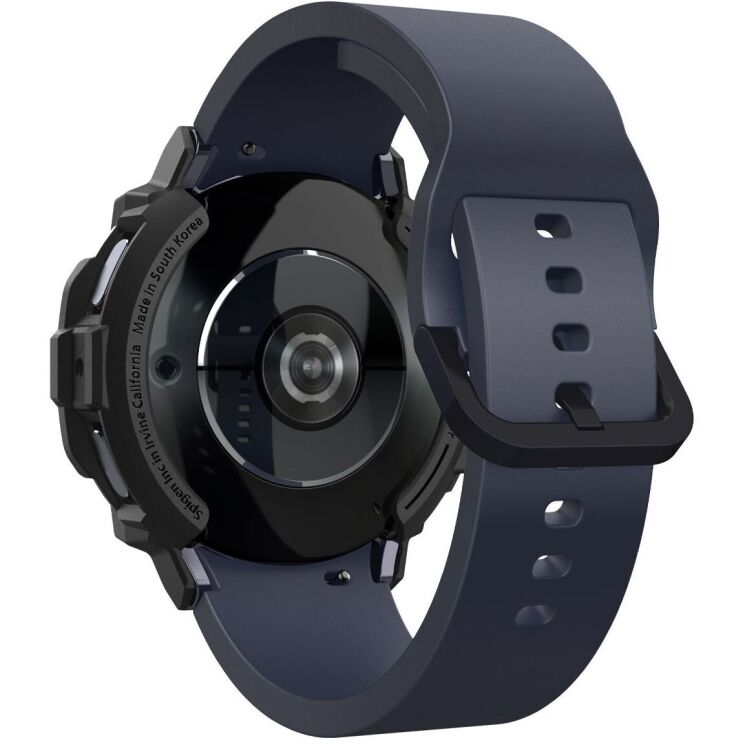 Захисний чохол Spigen (SGP) Rugged Armor (FW) для Samsung Galaxy Watch 7 (44mm) - Matte Black: фото 10 з 18