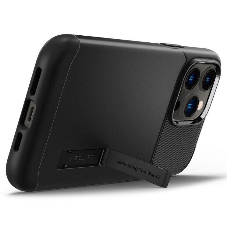 Защитный чехол Spigen (SGP) Slim Armor (MagFit) для Apple iPhone 14 Pro - Black: фото 5 из 8