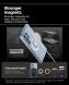 Защитный чехол Spigen (SGP) Ultra Hybrid (MagFit) для Samsung Galaxy S25 Ultra (S938) ACS08956 - White (374517W). Фото 18 из 20
