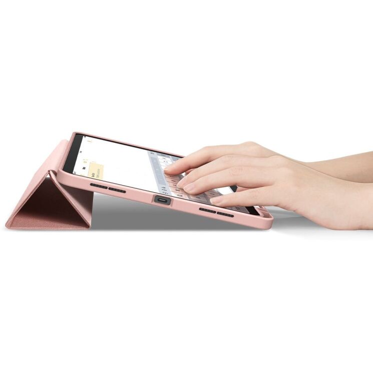 Защитный чехол Spigen (SGP) Urban Fit для Apple iPad Air 11 M3/M2 (2025/2024) / Air 4 / 5 10.9 (2020/2022) ACS07756 - Rose Gold: фото 9 из 17