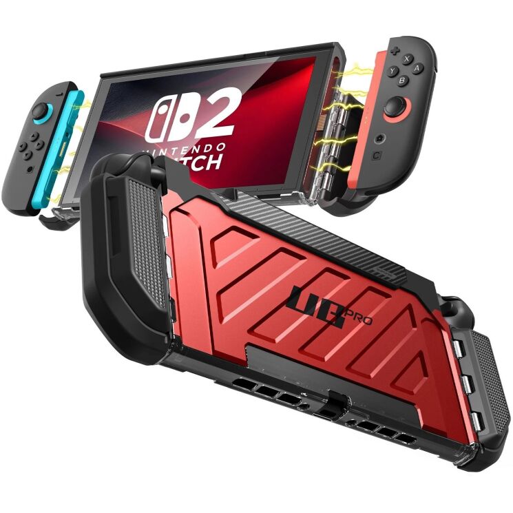 Захисний чохол Supcase Unicorn Beetle PRO Gaming для Nintendo Switch 2 (843439157446) - Ruddy: фото 4 з 11