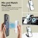 Защитный чехол Tech-Protect Magmat MagSafe для Apple iPhone 16 - Black / Clear (366444BC). Фото 4 из 5