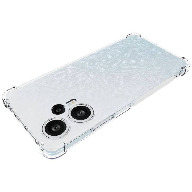 Защитный чехол UniCase AirBag для Xiaomi Poco F5 / Redmi Note 12 Turbo - Transparent: фото 2 из 5