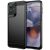 Захисний чохол UniCase Carbon для Motorola Moto G55 - Black: фото 1 з 11