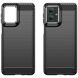 Защитный чехол UniCase Carbon для Motorola Moto G55 - Black (366125B). Фото 2 из 11
