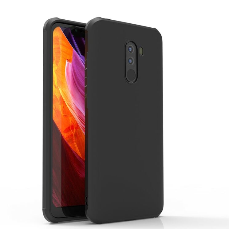 Захисний чохол UniCase Classic Protect для Xiaomi Pocophone F1 - Black: фото 1 з 7