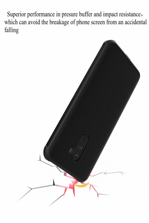 Захисний чохол UniCase Classic Protect для Xiaomi Pocophone F1 - Black: фото 6 з 7