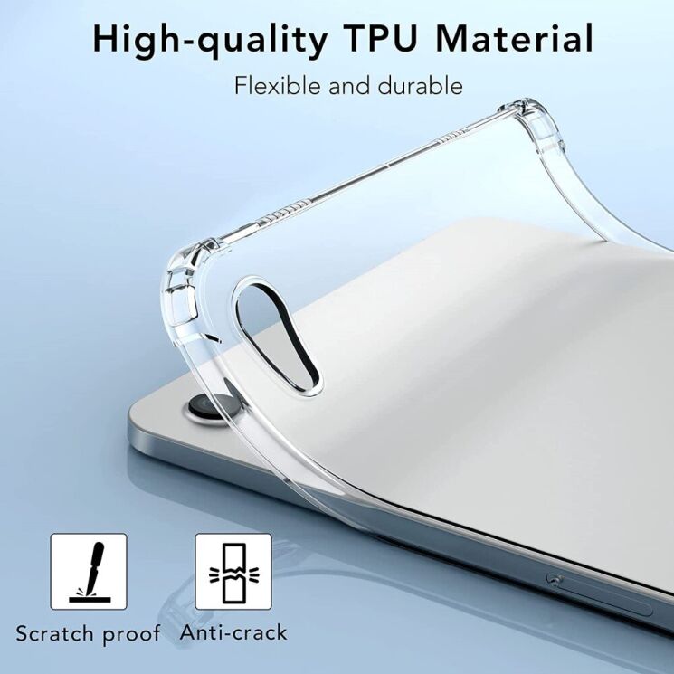 Защитный чехол UniCase Clear Protective для Apple iPad mini 6 / 7 (2021/2024) - Transparent: фото 2 из 6