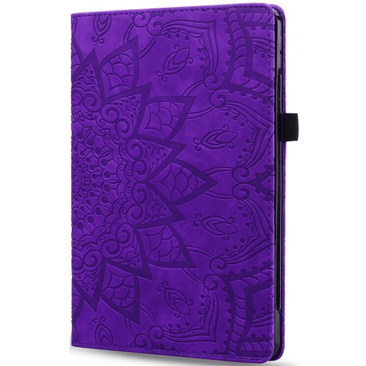 Защитный чехол UniCase Flower для Lenovo Tab K11 Gen 2 - Purple: фото 5 из 5
