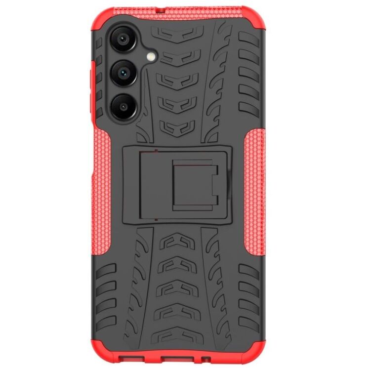 Защитный чехол UniCase Hybrid X для Samsung Galaxy A16 (A165) - Red: фото 5 из 17