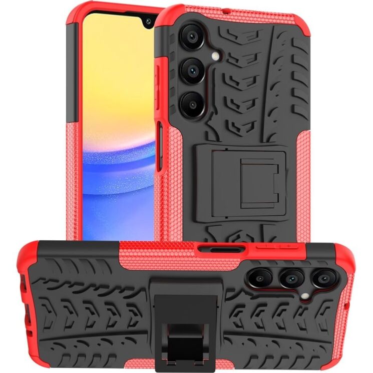 Защитный чехол UniCase Hybrid X для Samsung Galaxy A16 (A165) - Red: фото 1 из 17