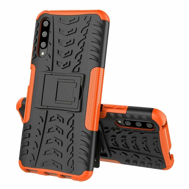 Защитный чехол UniCase Hybrid X для Huawei P Smart Pro / Honor 9X (for China) - Orange: фото 2 из 9