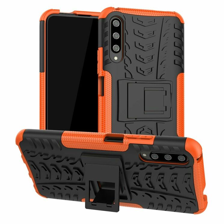 Защитный чехол UniCase Hybrid X для Huawei P Smart Pro / Honor 9X (for China) - Orange: фото 1 из 9