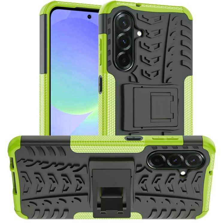Защитный чехол UniCase Hybrid X для Samsung Galaxy A36 (A366) - Green: фото 1 из 16