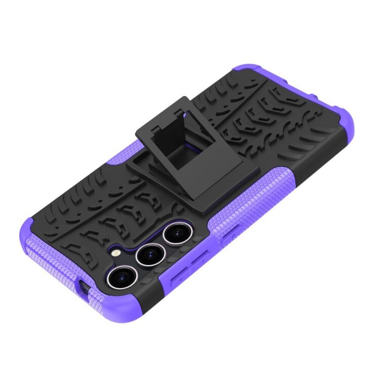 Защитный чехол UniCase Hybrid X для Samsung Galaxy S24 Plus - Purple: фото 5 из 16