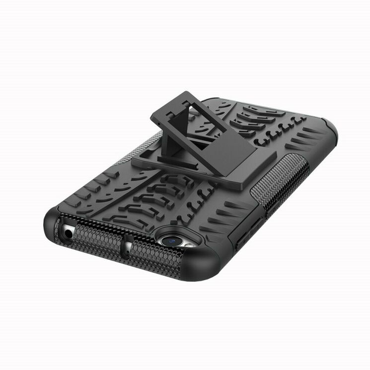 Защитный чехол UniCase Hybrid X для Xiaomi Redmi Go - All Black: фото 7 из 8