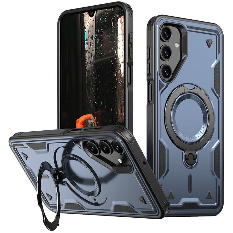 Защитный чехол UniCase Lander Armor для Samsung Galaxy A16 (A165) - Blue: фото 1 из 6