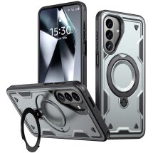 Захисний чохол UniCase Lander Armor для Samsung Galaxy A27 (A276) - Grey: фото 1 з 6