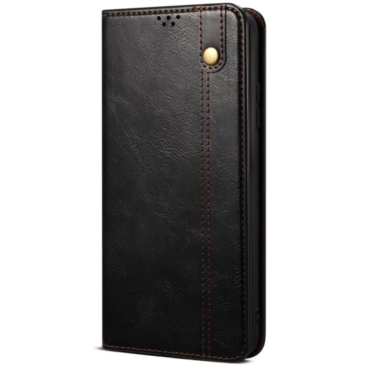 Защитный чехол UniCase Leather Wallet для Google Pixel 8A - Black: фото 5 из 6