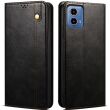 Защитный чехол UniCase Leather Wallet для Motorola Moto G85 - Black (357005B)