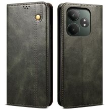 Защитный чехол UniCase Leather Wallet для Realme GT Neo 6 SE / GT 6T / GT 6 - Green: фото 1 из 6