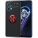 Защитный чехол UniCase Magnetic Ring для OnePlus Nord CE 2 Lite - Black / Red (304114BR). Фото 1 из 8
