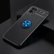 Захисний чохол UniCase Magnetic Ring для Realme 8i / Realme Narzo 50 - Black / Blue (291804BL). Фото 2 з 10