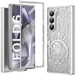 Защитный чехол UniCase Mechanical Legend для Samsung Galaxy Fold 6 - Silver (357666S)