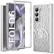 Защитный чехол UniCase Mechanical Legend для Samsung Galaxy Fold 6 - Silver (357666S). Фото 1 из 7