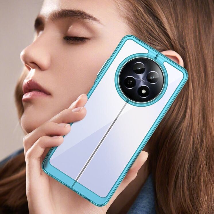 Защитный чехол UniCase Rugged Shield для Realme 12 5G / 13 5G - Transparent Grey: фото 7 из 12