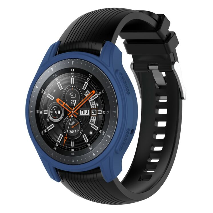 Захисний чохол UniCase Silicone Cover для Samsung Galaxy Watch 46mm - Blue: фото 1 з 6
