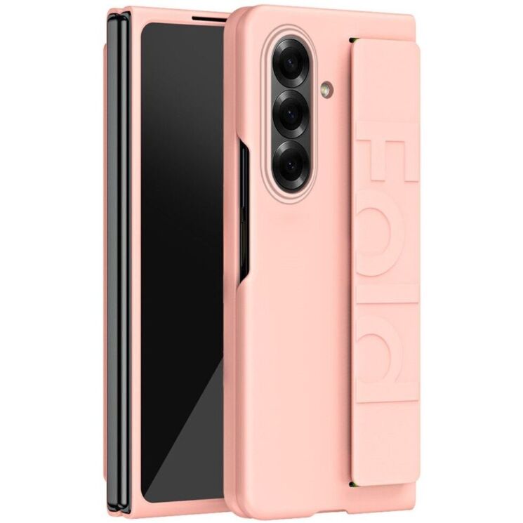 Захисний чохол UniCase Wristband Case (FF) для Samsung Galaxy Fold 8 Ultra - Pink: фото 1 з 10