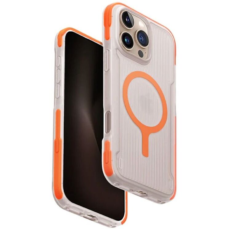 Защитный чехол UNIQ Combat Active для Apple iPhone 16 Pro Max - Orange: фото 1 из 3