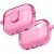 Защитный чехол UNIQ Glase Pro для AirPods Pro 3 (UNIQ-AIRPODSPRO3-GLSPCPNK) - Pink: фото 1 из 10