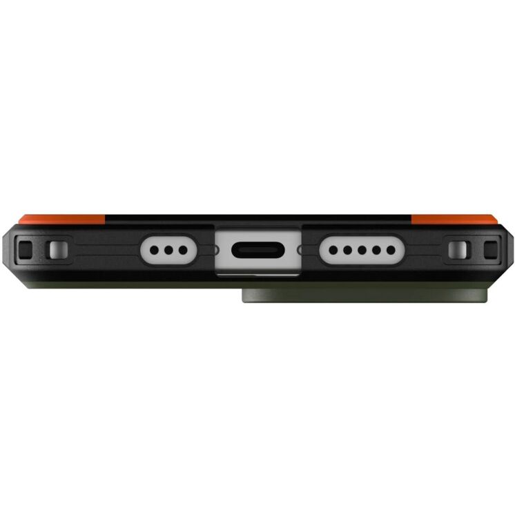 Защитный чехол URBAN ARMOR GEAR (UAG) Civilian MagSafe для Apple iPhone 15 - Olive Drab: фото 9 из 10