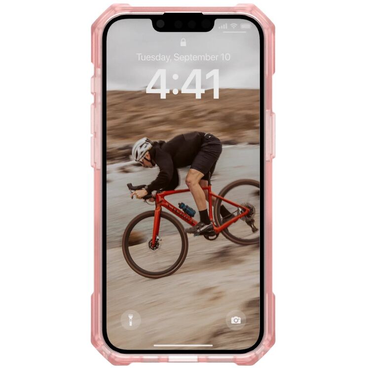 Защитный чехол URBAN ARMOR GEAR (UAG) Essential Armor MagSafe для Apple iPhone 16e (114496114C4C) - Rose: фото 2 из 10