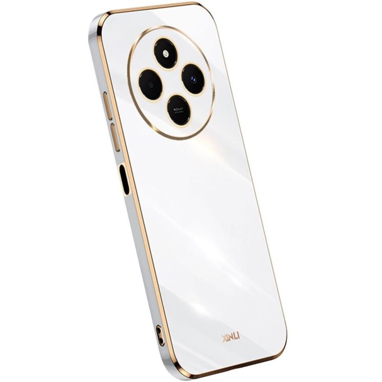 Защитный чехол XINLI Porcelain Design для Xiaomi Redmi 14C / Redmi A4 5G / Poco C75 - White: фото 1 из 9