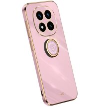 Защитный чехол XINLI Porcelain Ring для Xiaomi Redmi Note 14 Pro - Purple: фото 1 из 6