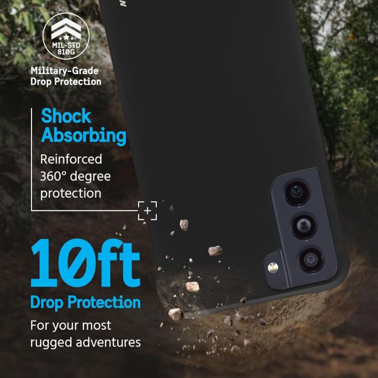 Защитный комплект Pelican Protection Pack для Samsung Galaxy S21 FE (G990) - Black: фото 10 из 10