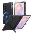 Защитный комплект TORRAS Ostand L1 (with MagSafe) для Samsung Galaxy Fold 8 - Black (424561B)