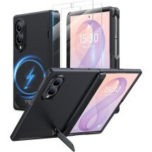 Защитный комплект TORRAS Ostand L1 (with MagSafe) для Samsung Galaxy Fold 8 - Black: фото 1 из 8