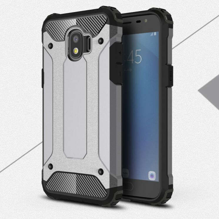 Защитный чехол UniCase Rugged Guard для Samsung Galaxy J2 2018 (J250) - Grey: фото 1 из 4
