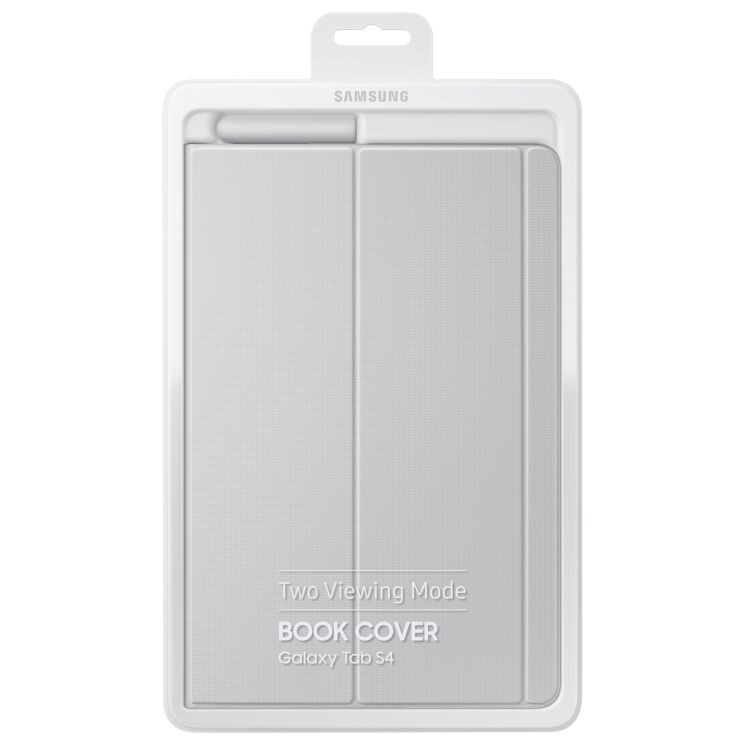 Оригінальний чохол-книжка Book Cover для Samsung Galaxy Tab S4 10.5 (T830/835) EF-BT830PJEGRU - Grey: фото 4 з 7