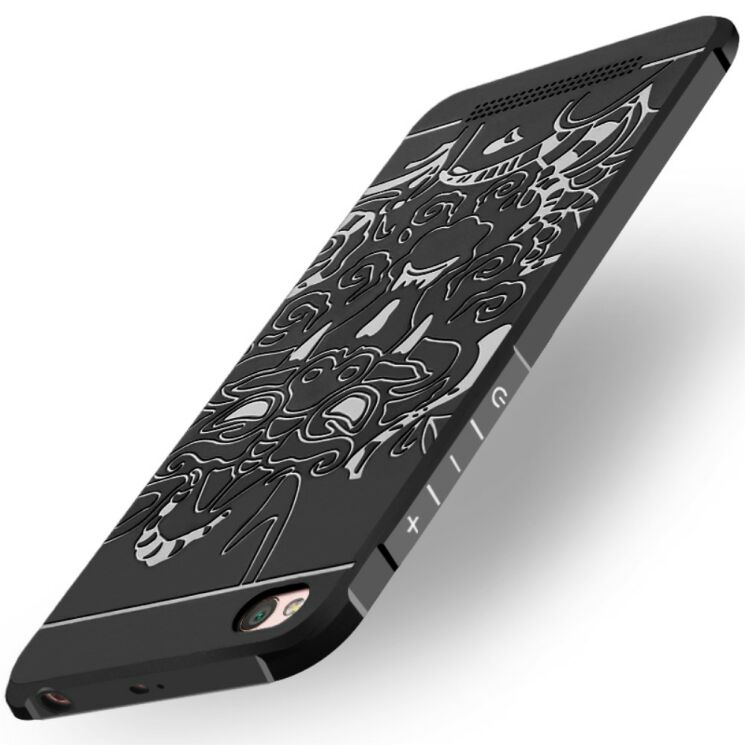 Захисний чохол UniCase Dragon Style для Xiaomi Redmi 5A - Black: фото 2 з 5