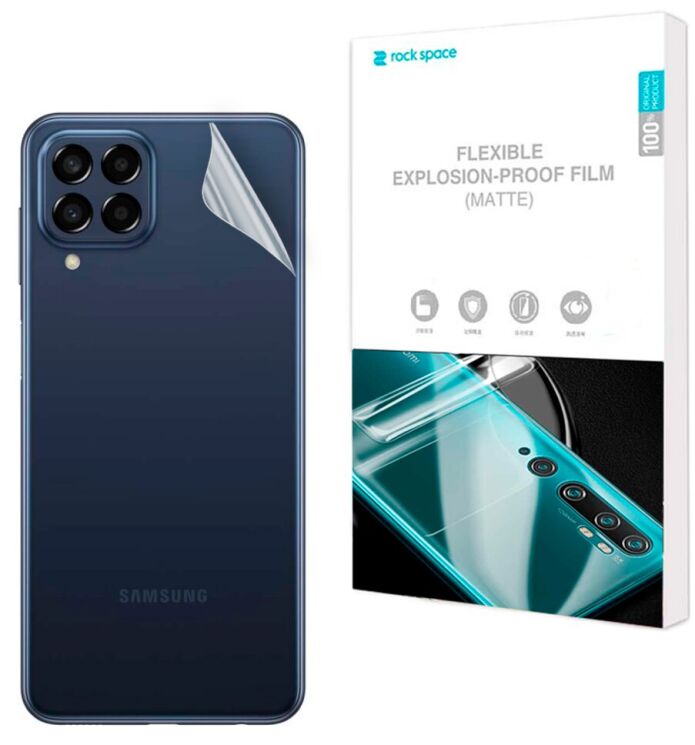 Антиблікова плівка на задню панель RockSpace Explosion-Proof Matte для Samsung Galaxy M33 (M336): фото 1 з 9