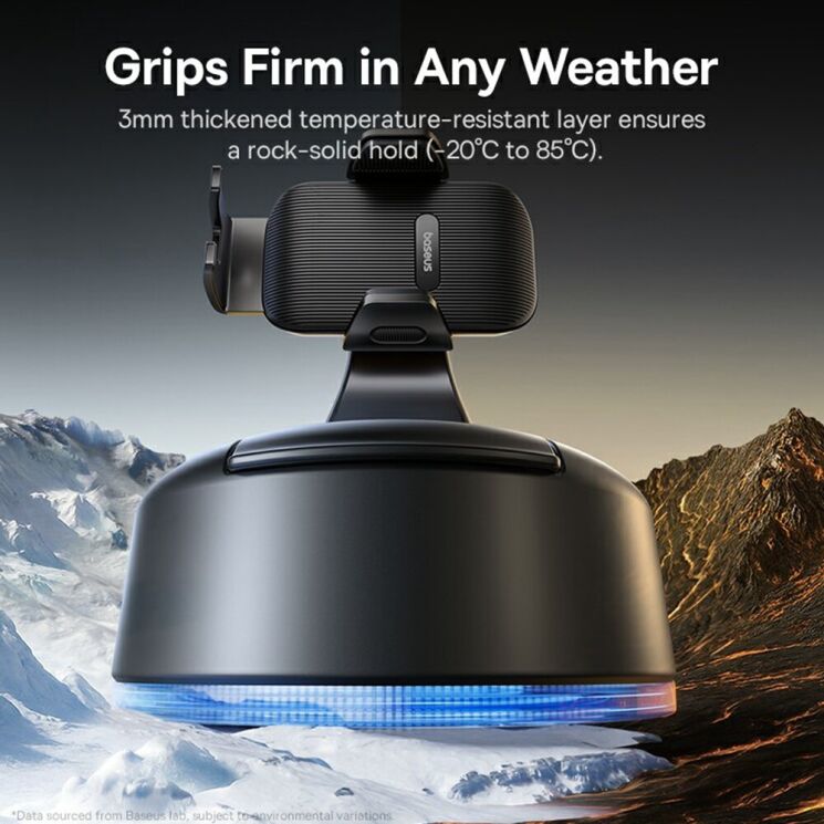 Автомобільний тримач Baseus PrimeTrip C03 Air (C0013C01) - Black: фото 8 з 13